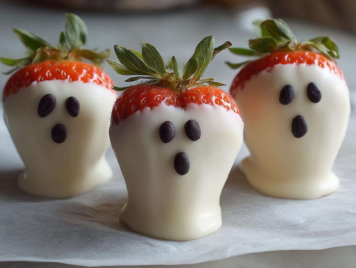 “Drool-Worthy Strawberry Ghosts Recipe – Ready in 20 Minutes!”