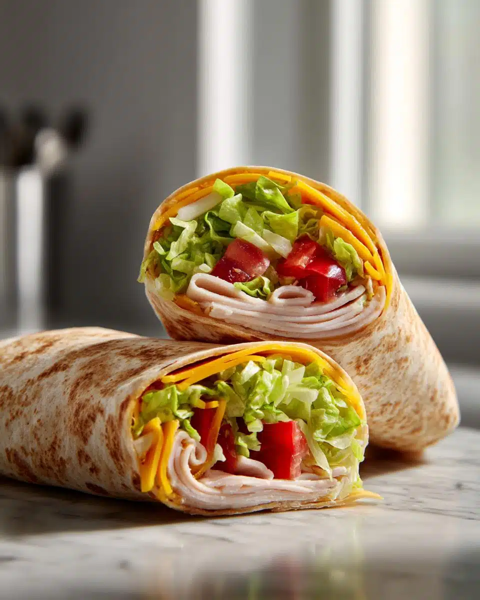 5-Minute Turkey Cheese Wraps: Irresistible Protein Power Pack!