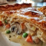 Turkey and Mushroom Pot Pie.