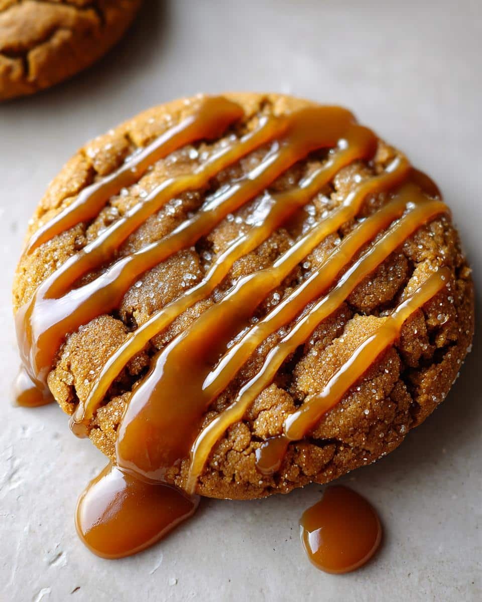 Ultimate Pumpkin Spice Latte Cookies with Brown Butter Glaze - detail 1