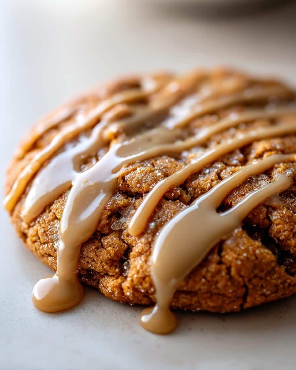 Ultimate Pumpkin Spice Latte Cookies with Brown Butter Glaze - detail 2