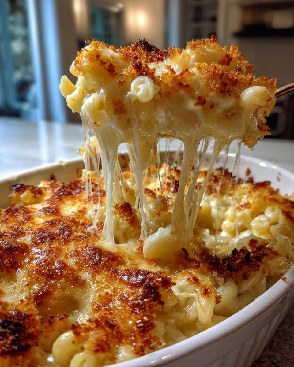 Ultimate Three-Cheese Mac and Cheese with Breadcrumb Topping - detail 2