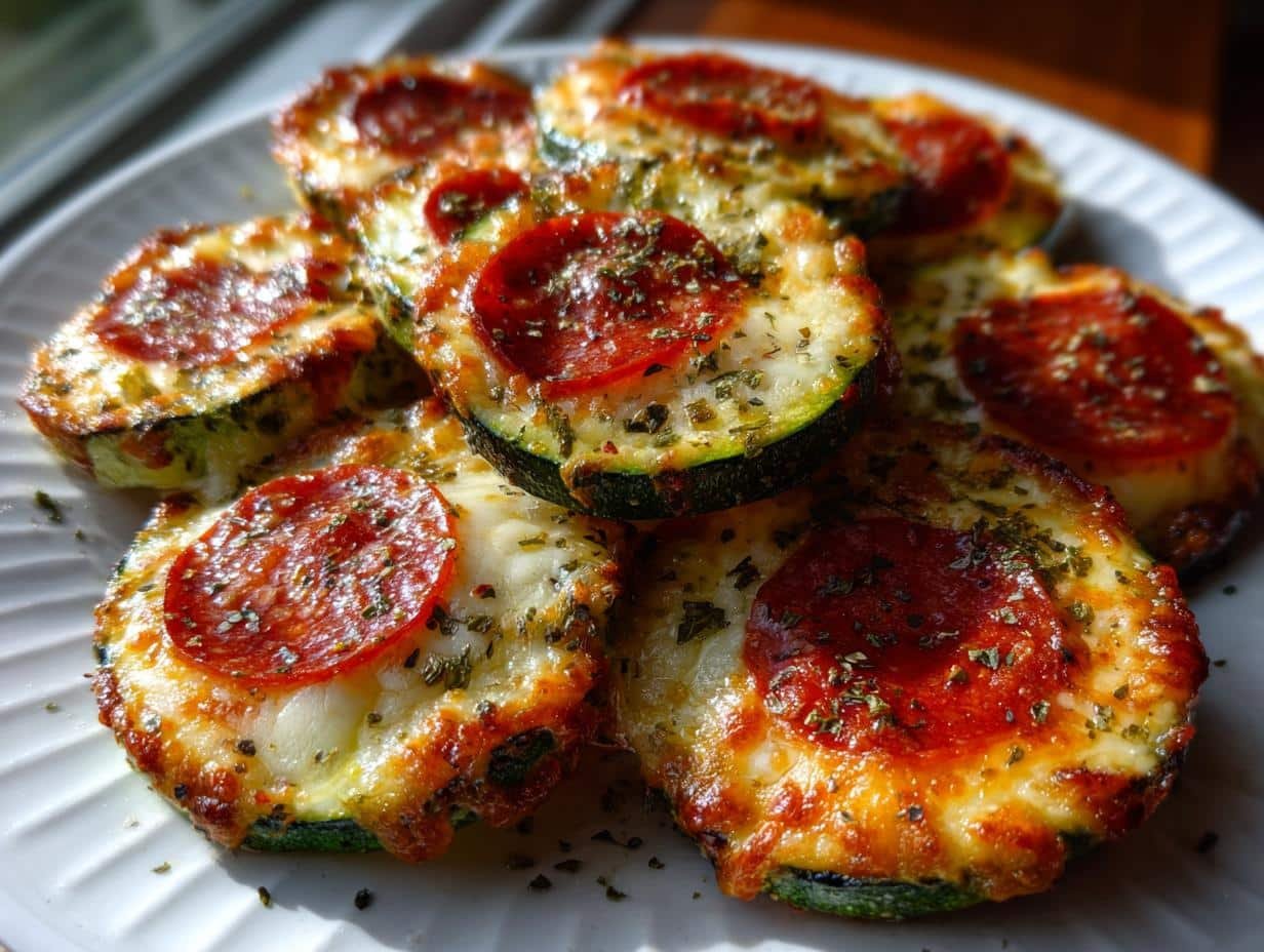 Irresistible Zucchini Pizza Bites in Just 25 Minutes