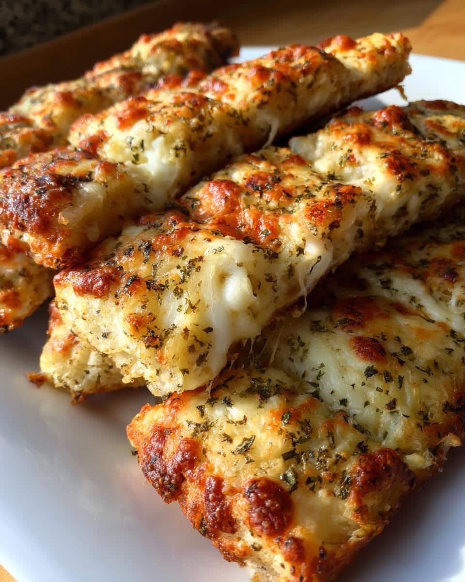 Cheesy Breadstick "Bones" - detail 1