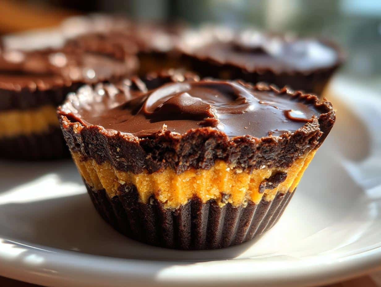 Irresistible Dairy Free Chocolate Pumpkin Butter Cups in 1 Hour