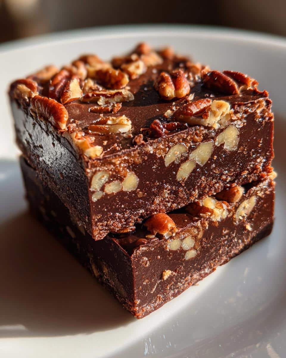 10-Minute Dark Chocolate Pecan Dessert That Melts Hearts