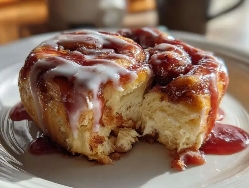 Spooky 25-Minute Halloween Breakfast Idea – Bloody Cinnamon Rolls