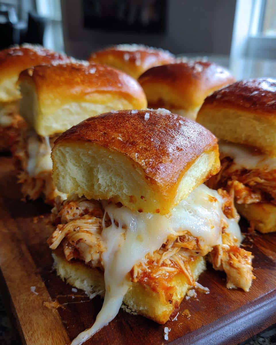 Halloween Chicken Parm Sliders - detail 1