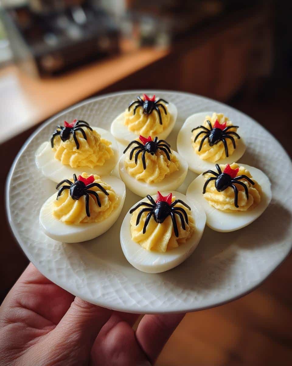 Halloween Deviled Eggs Recipe That's SUPER Spooky - detail 1