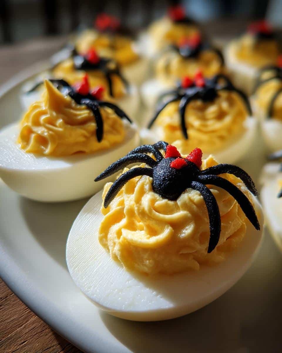 Halloween Deviled Eggs Recipe That's SUPER Spooky - detail 2