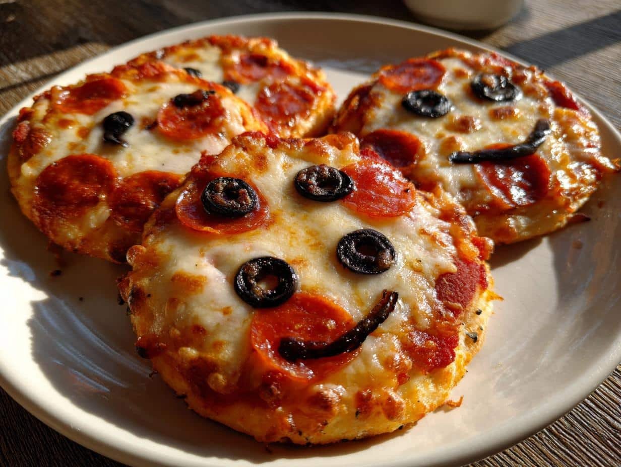 Spooky Halloween Mini Pizzas Ready in Just 20 Minutes
