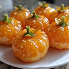 10-Minute Mandarin Orange Pumpkins: Magical Halloween Treat