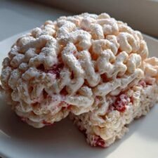 Creepy 10-Minute Marshmallow Rice Krispies Halloween Brains Recipe