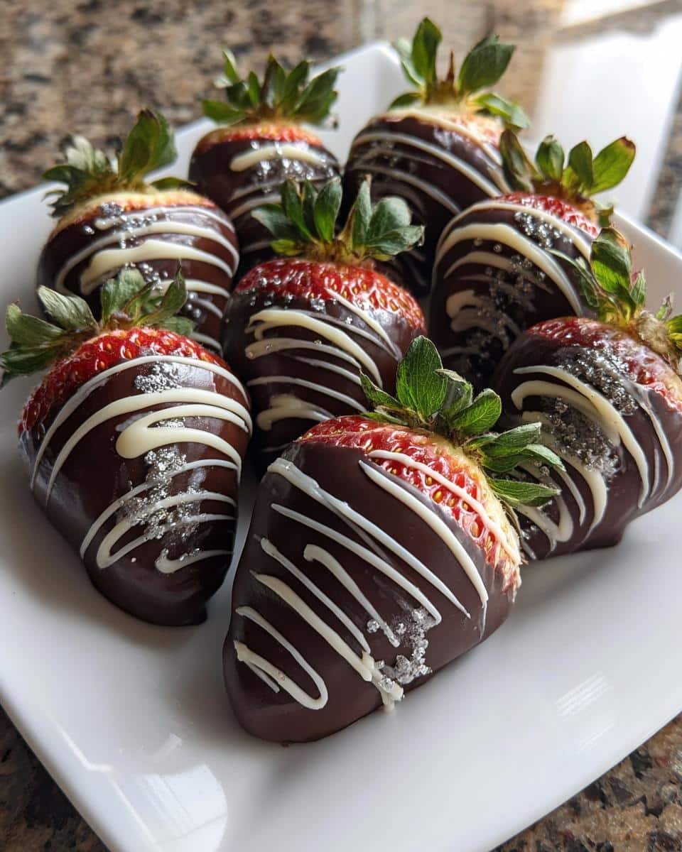 Rotten Teeth Chocolate Strawberries - detail 1
