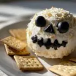 Skellington Cheese Ball Appetizer Recipe