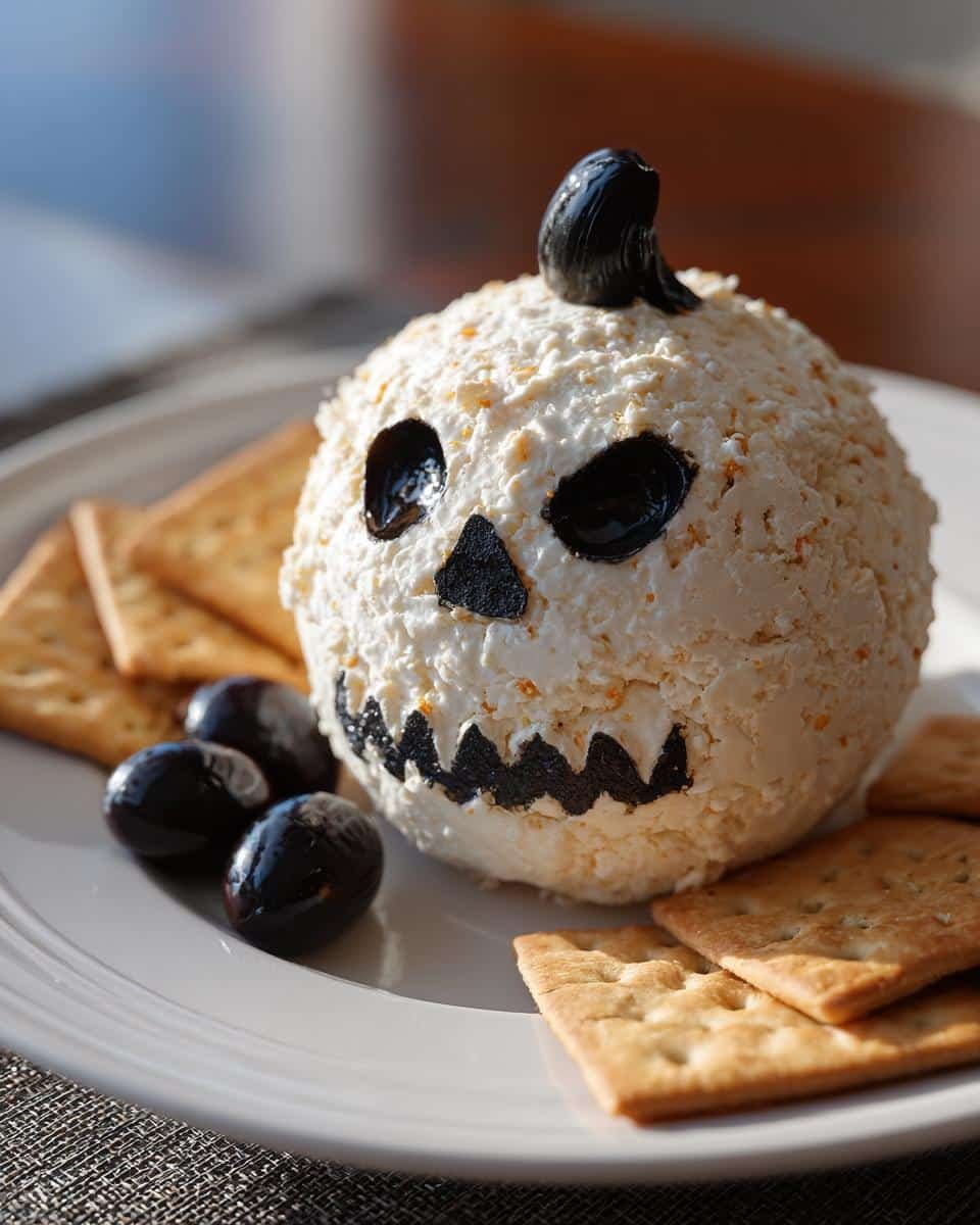 Skellington Cheese Ball Appetizer Recipe - detail 2