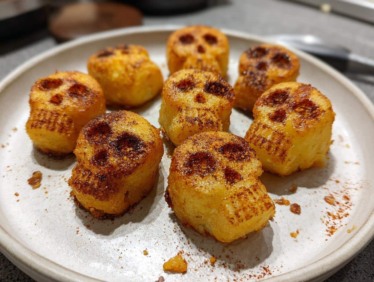 Spooky 4-Ingredient Skull Potato Bites Taste Eerily Good