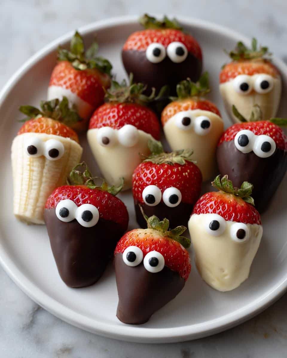 Spooky Dipped Fruits - detail 1