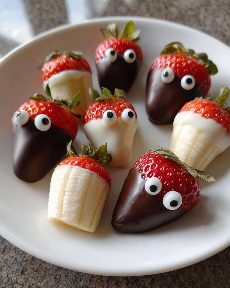 Spooky Dipped Fruits - detail 2