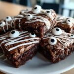 Spooky Mummy Brownies for a Delightful Halloween Treat