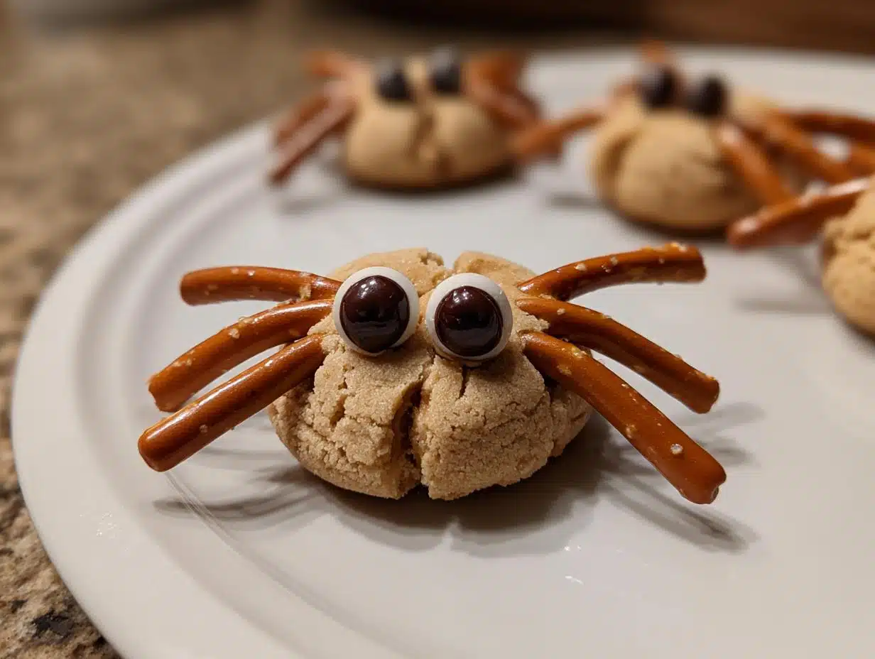 “5-Ingredient Spooky Peanut Butter Spider Cookies Kids Crave”