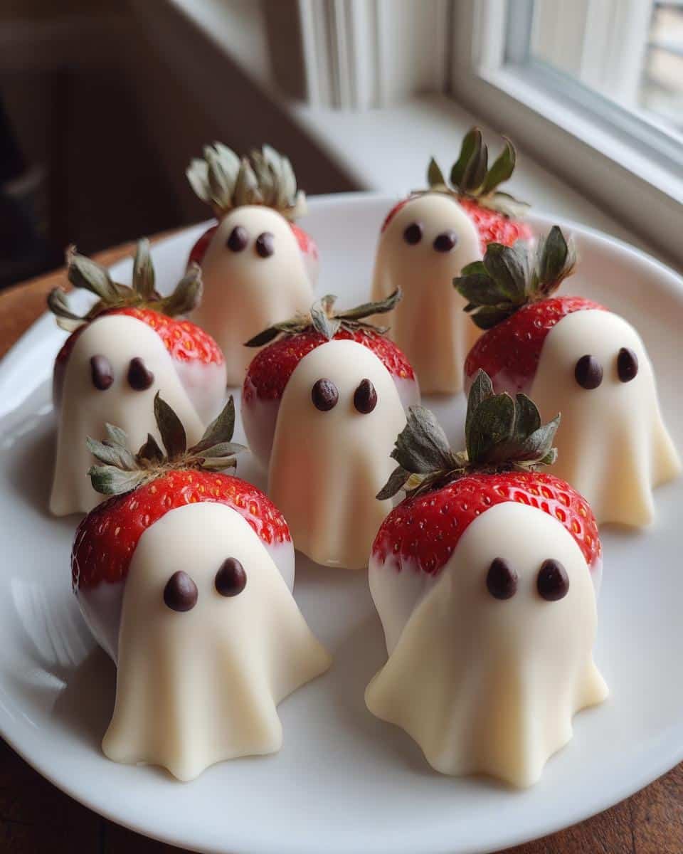 Strawberry Ghosts - detail 1