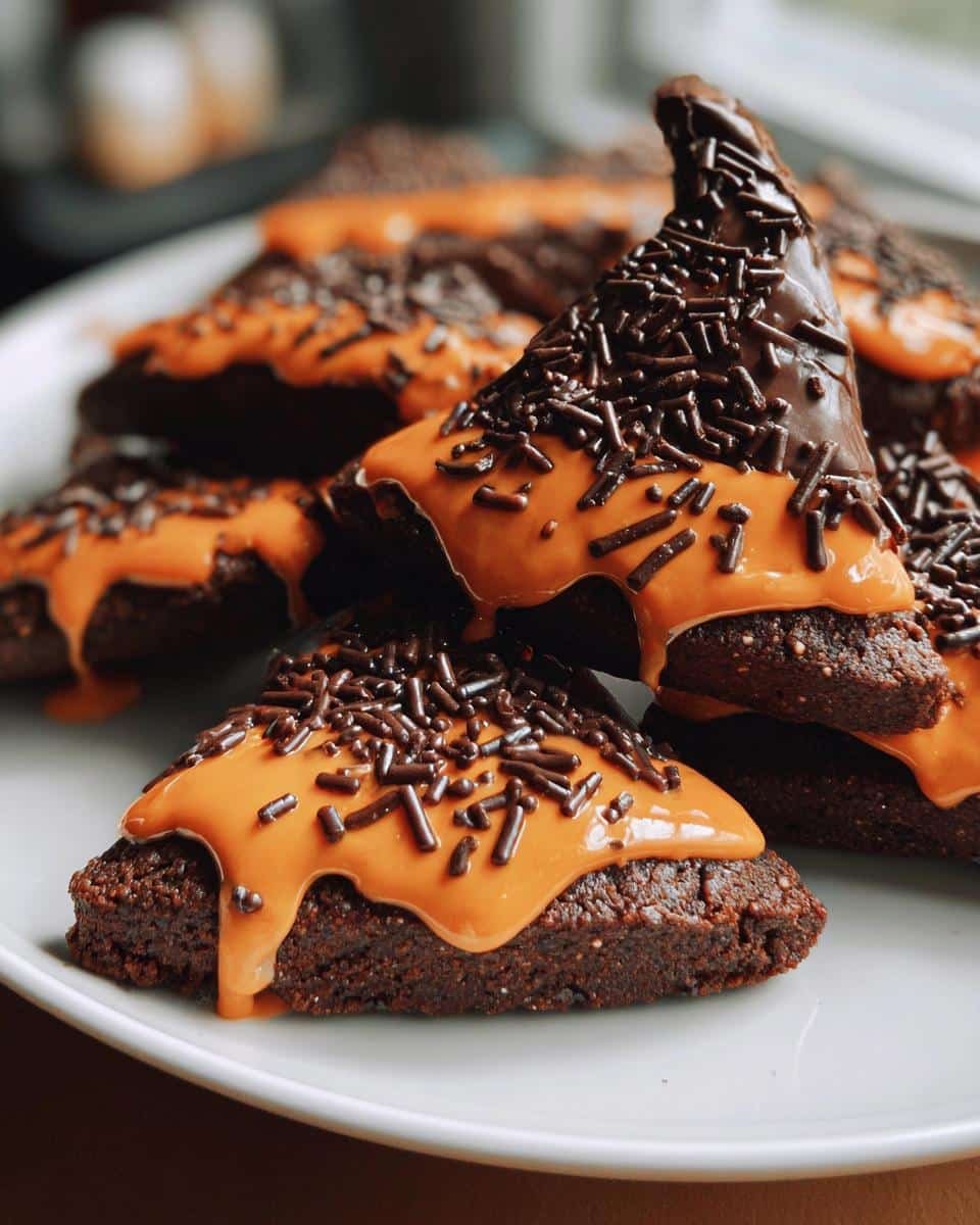 Witch Hat Cookies - detail 2