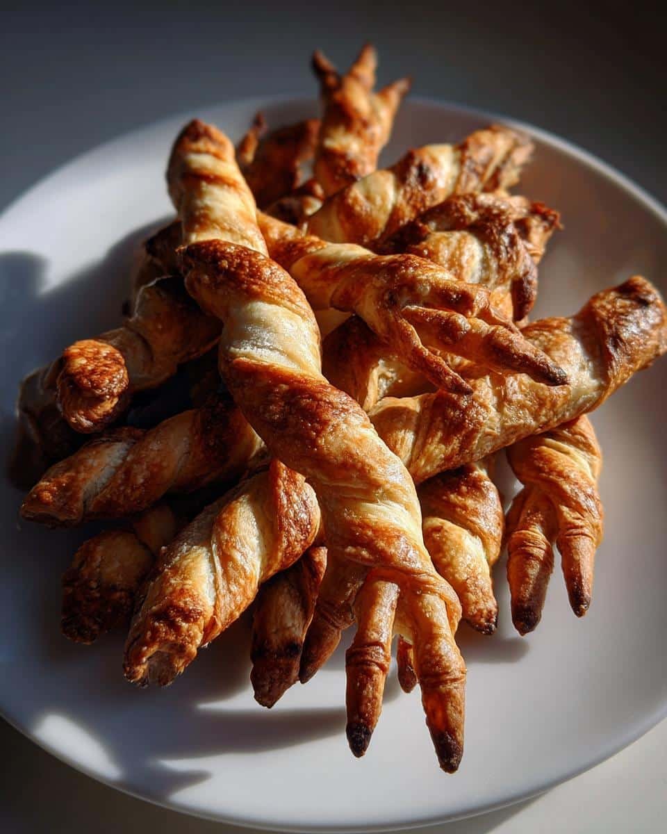 Witch's Fingers Breadsticks - detail 1
