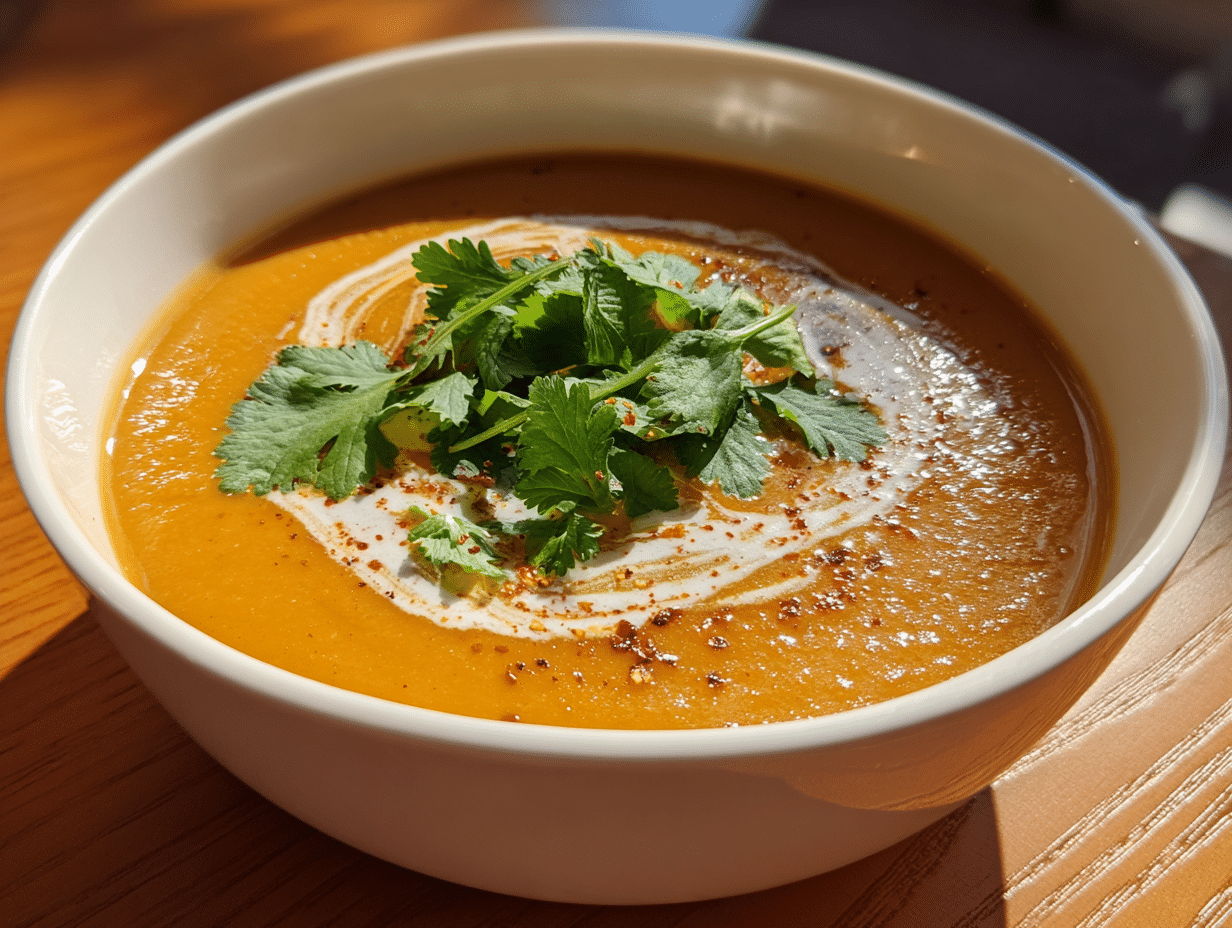 Creamy African Sweet Potato Soup Recipe Ready in 35 Minutes