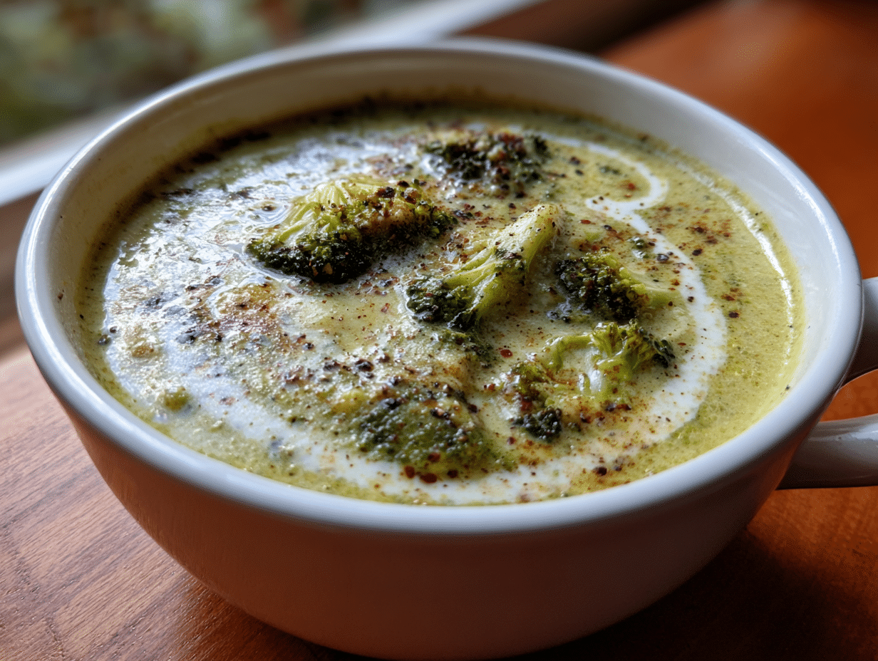 Creamy Vegan Broccoli Potato Soup Ready in 30 Minutes