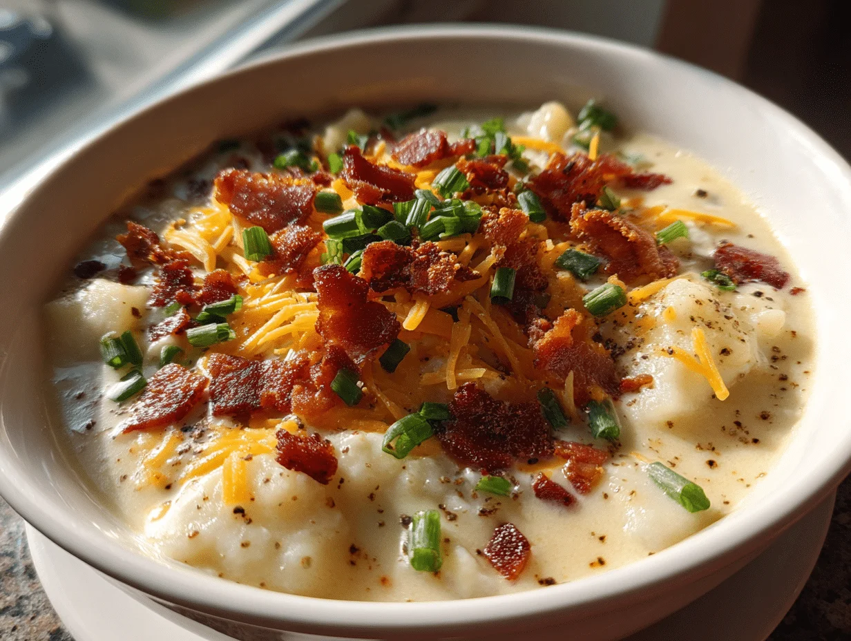 10/10 Easy Slow Cooker Potato Soup with Bacon & Cream Cheese