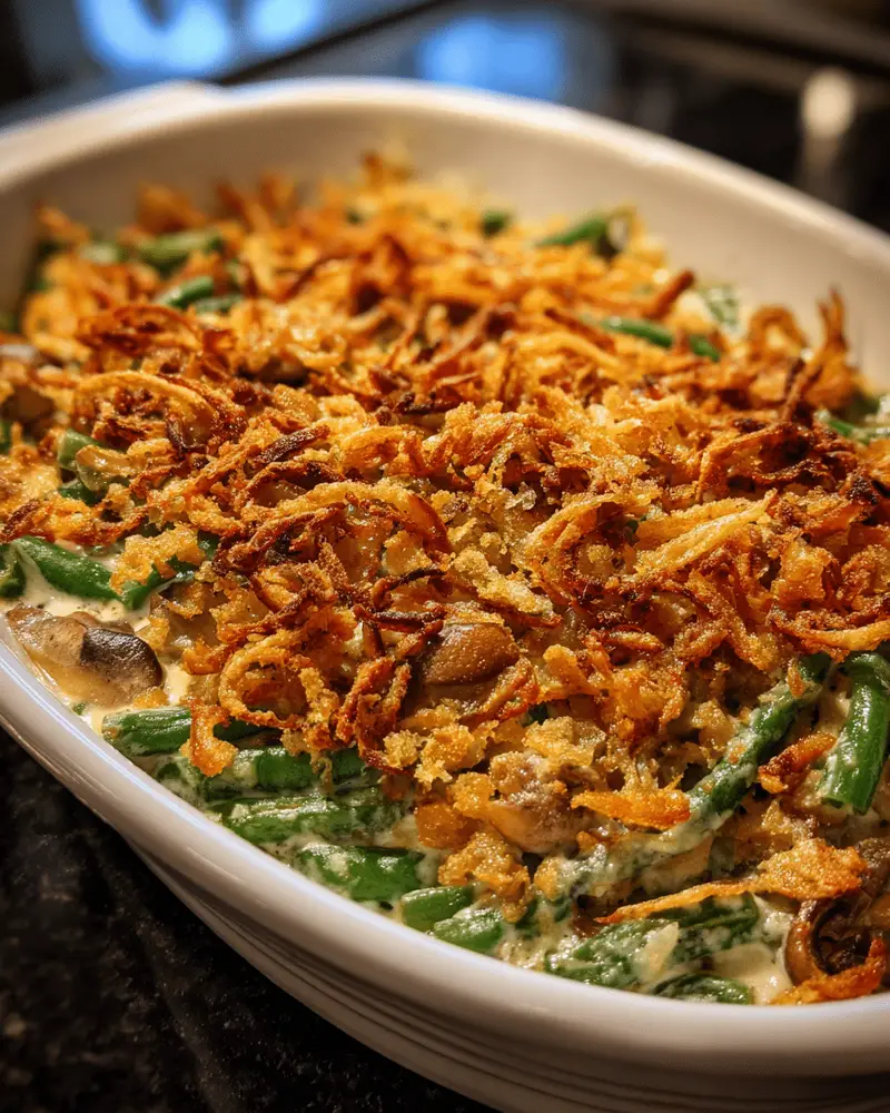 5-Minute Easy Green Bean Casserole So Good It’s Shocking