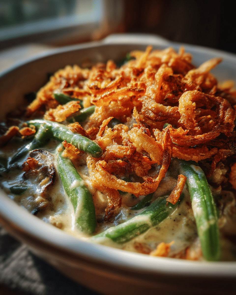 3-Generation Southern Green Bean Casserole for Perfect Thanksgiving