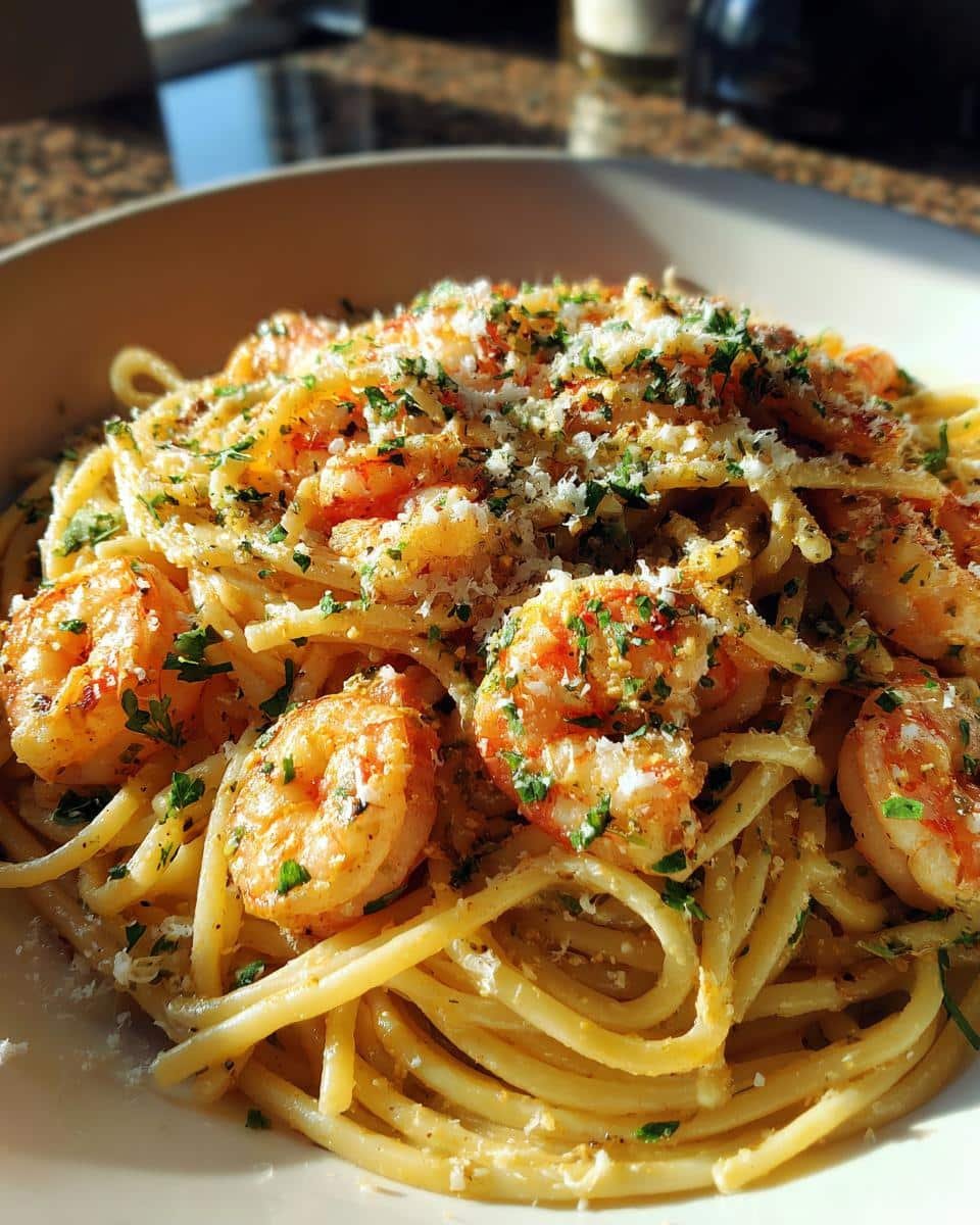 20-Minute Lemon Garlic Shrimp Pasta Your Family Will Devour