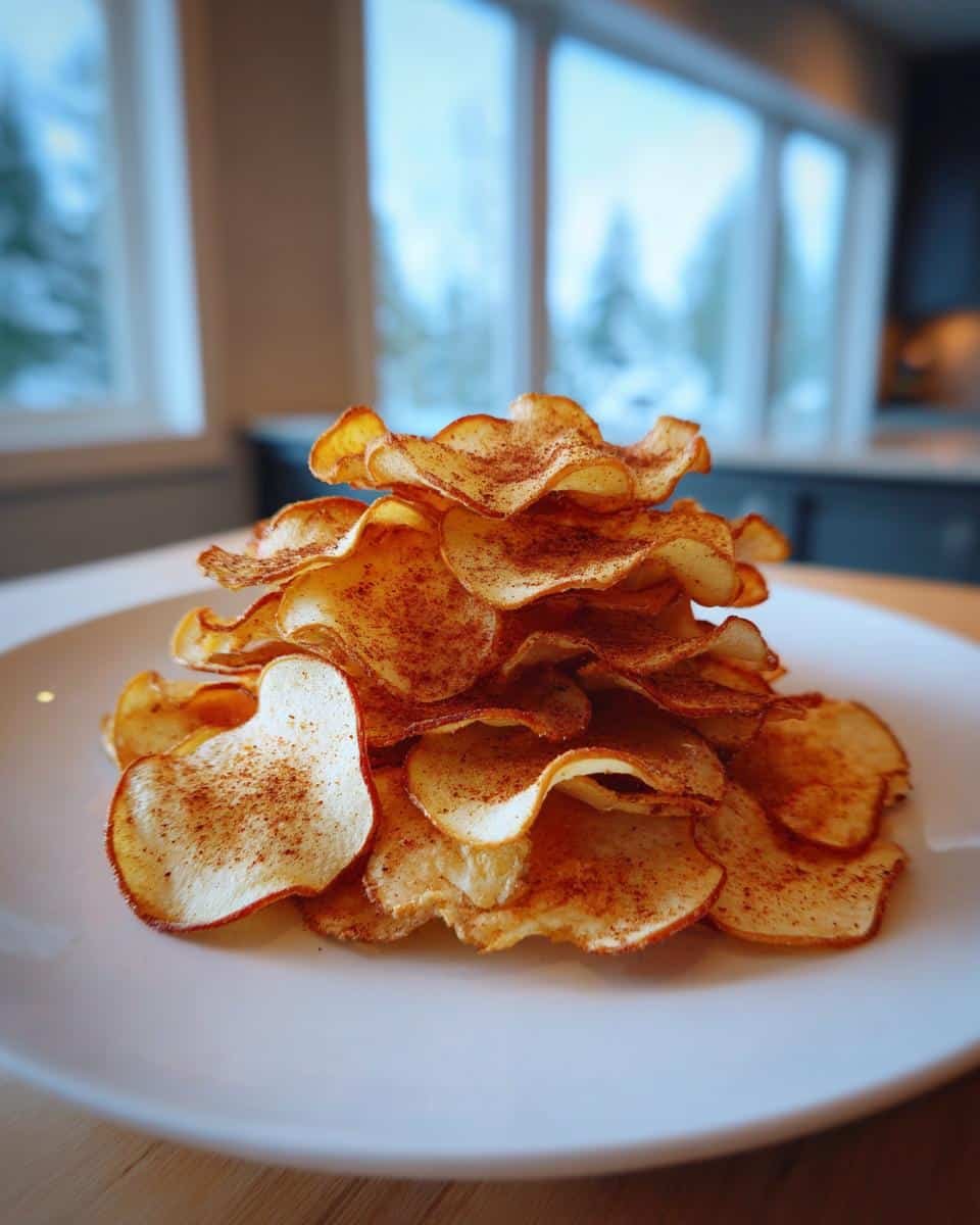 Air Fryer Apple Chips - detail 1