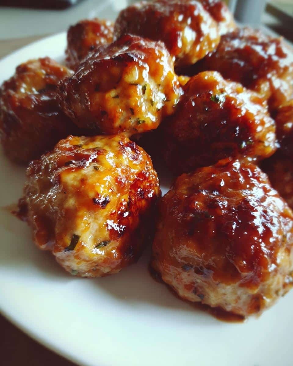 Air Fryer BBQ Meatballs - detail 2
