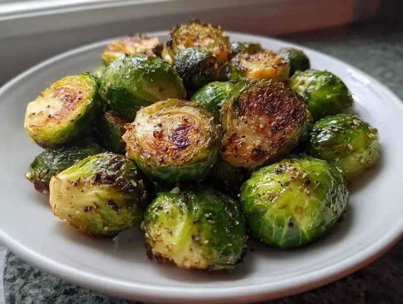 15-Minute Air Fryer Brussels Sprouts—Crispy & Irresistible