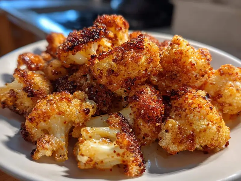 Irresistible Air Fryer Cauliflower Bites in 25 Minutes