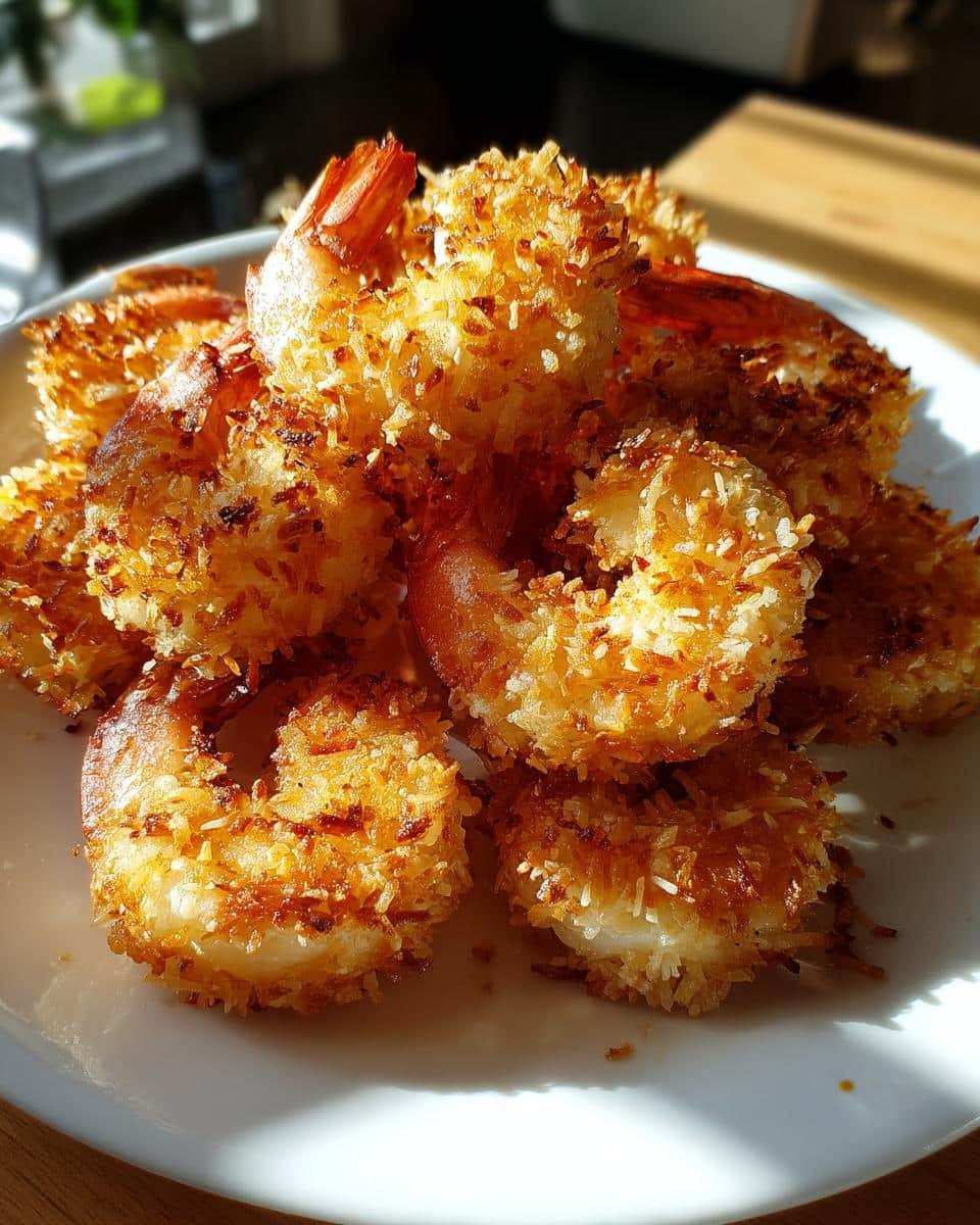 Air Fryer Coconut Shrimp - detail 1