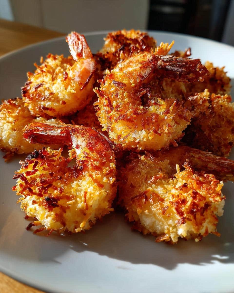 25-Minute Air Fryer Coconut Shrimp – Crispy Perfection