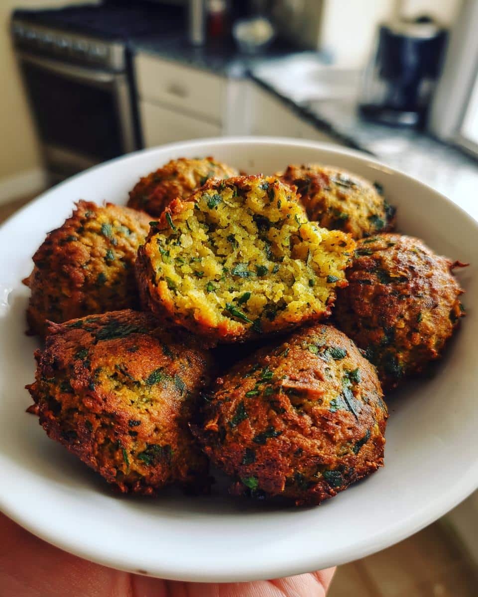 Air Fryer Falafel - detail 1
