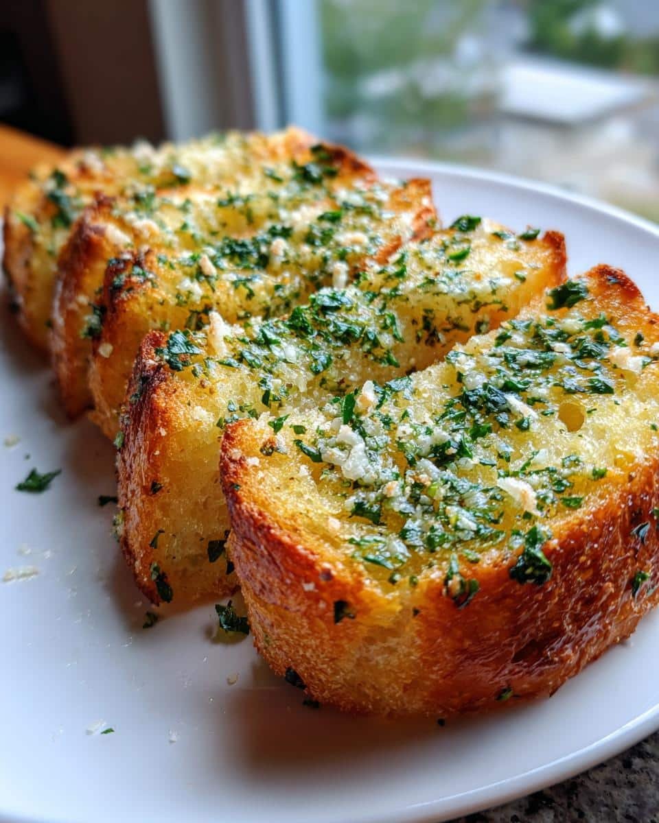 Air Fryer Garlic Bread - detail 2