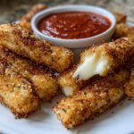 Air Fryer Mozzarella Sticks