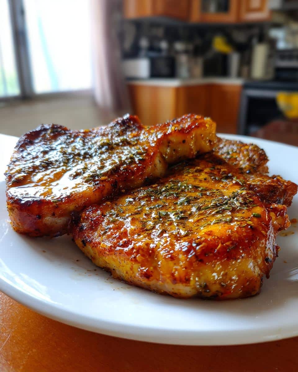 Air Fryer Pork Chops - detail 1