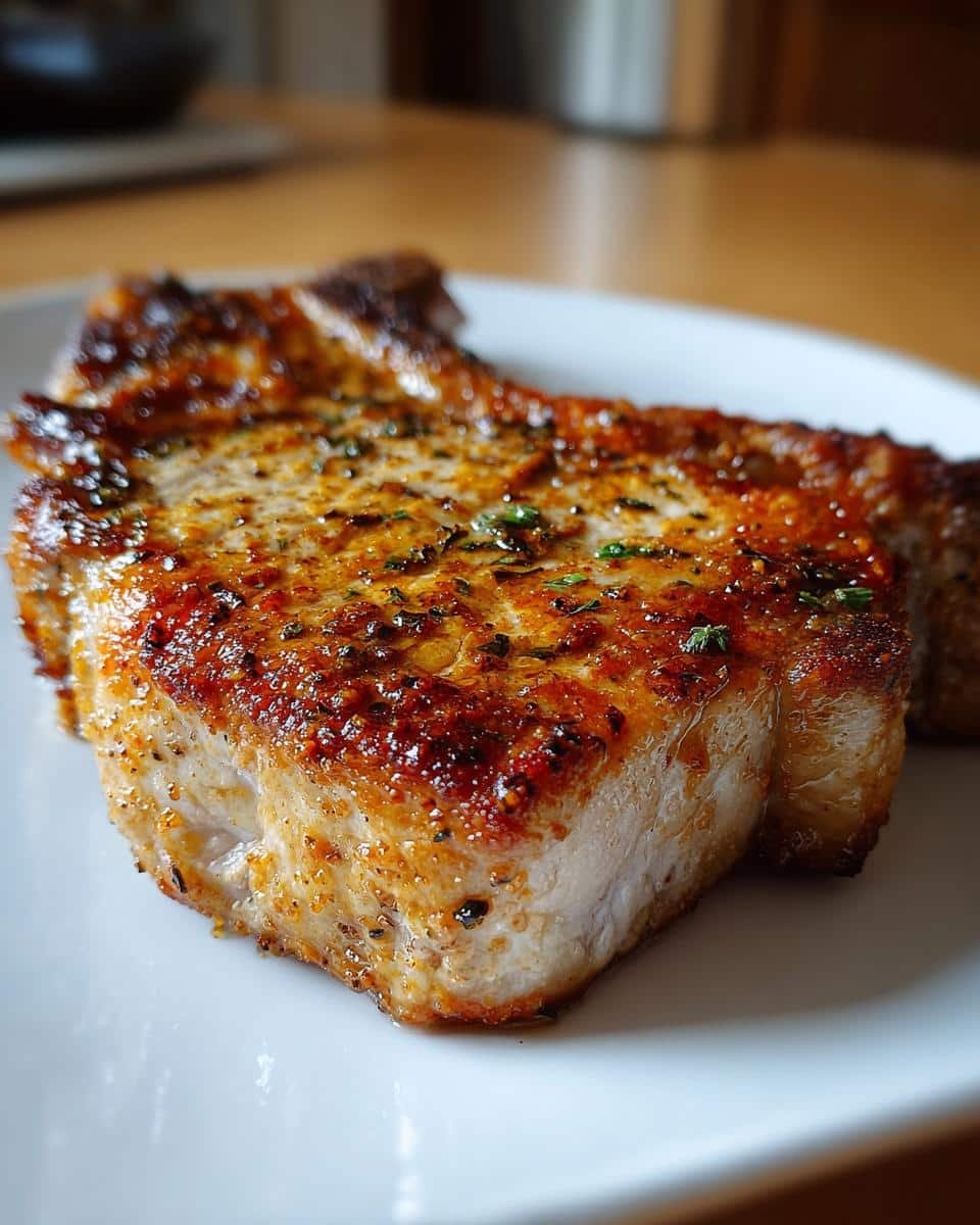 Air Fryer Pork Chops - detail 2