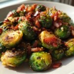 Balsamic Brussels Sprouts with Bacon