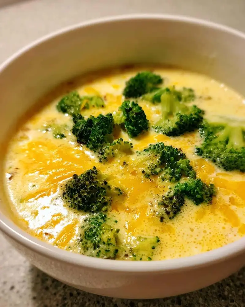 Broccoli Cheddar Soup - detail 1