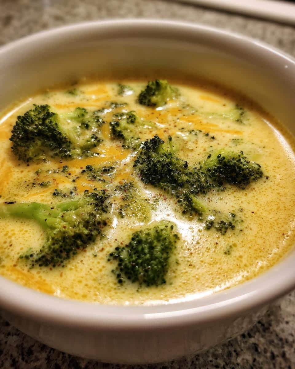 Broccoli Cheddar Soup - detail 2