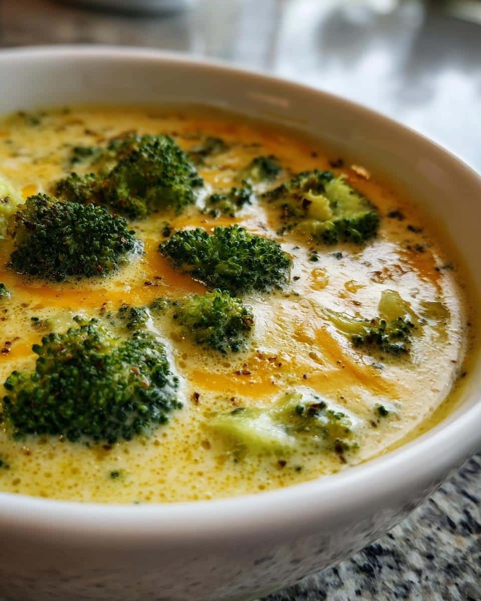 Broccoli Cheddar Soup - detail 3