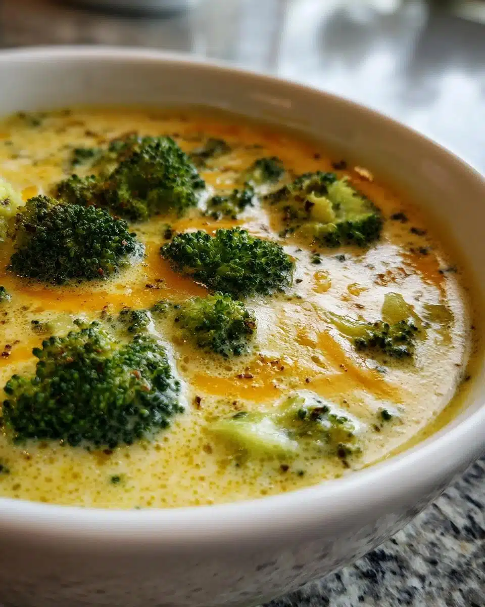 Broccoli Cheddar Soup - detail 3